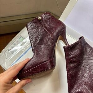 Authentic Dior Snake skin high heel boots * read description Accepting offers